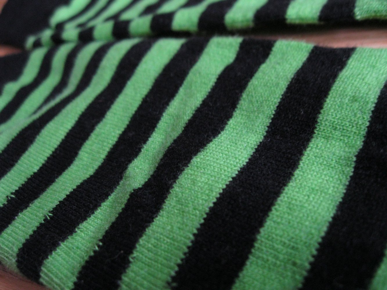 lange Ringelsocken / gestreifte Strümpfe