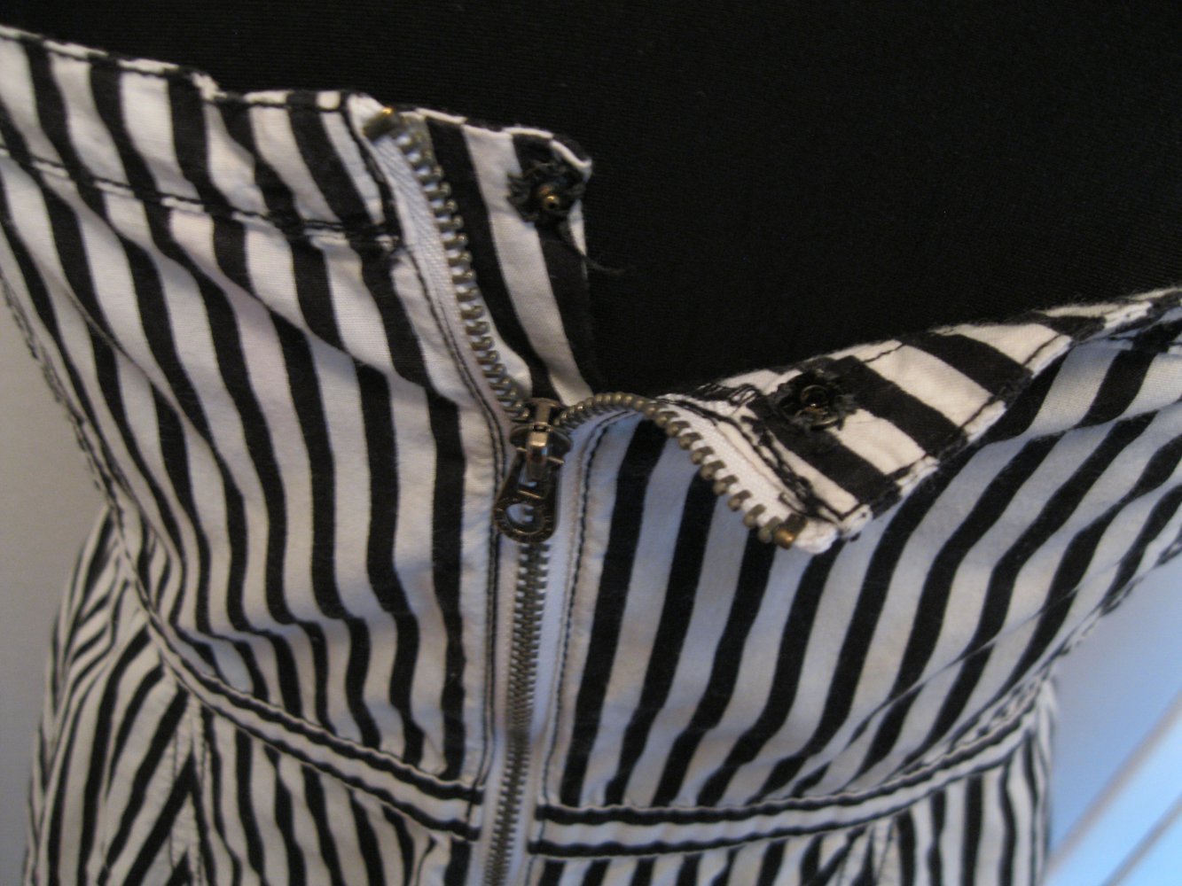 gestreiftes maritimes Kleid
