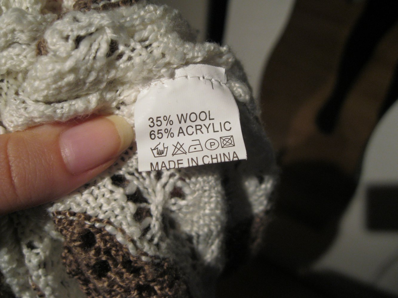 luftiger Strickpullover