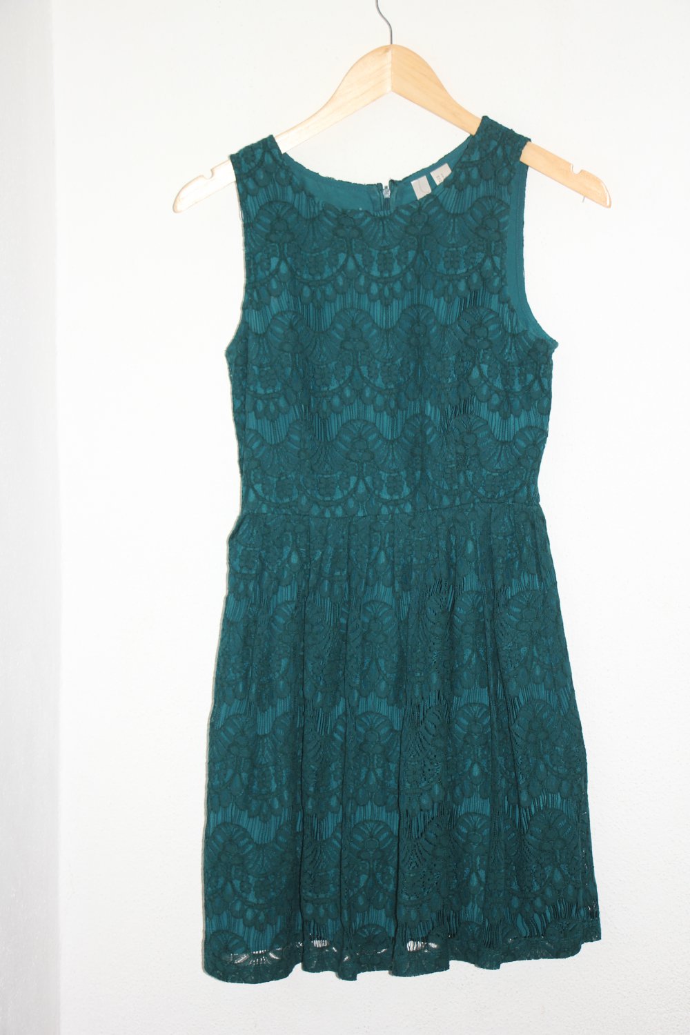 Schönes grünes Kleid