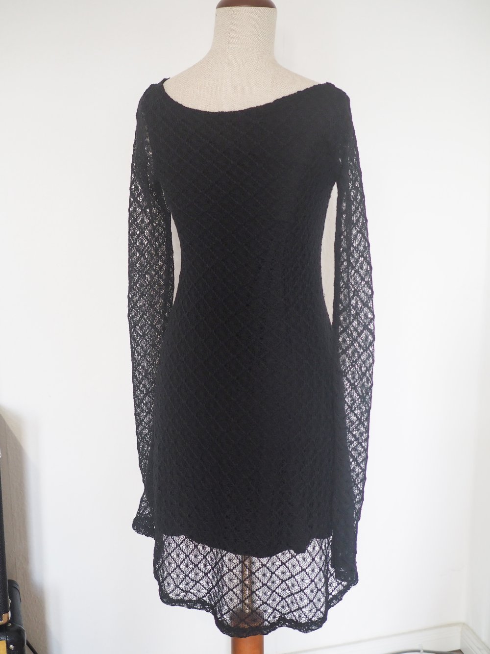 Elegantes Häkelkleid