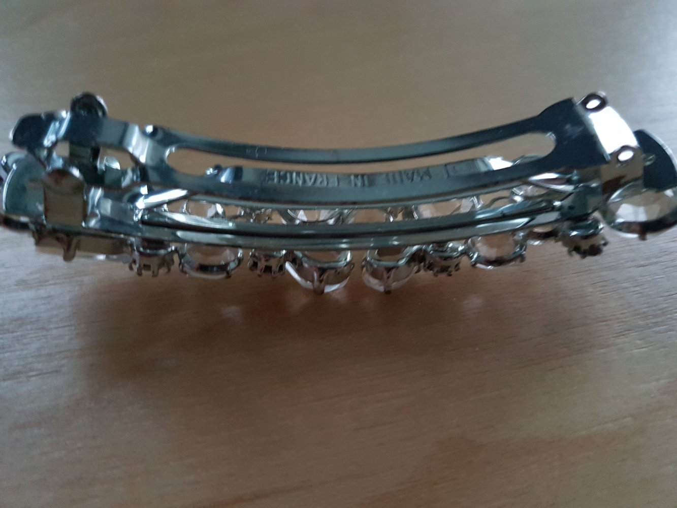 Haarspange Schmucksteine funkelnd Hochzeit
