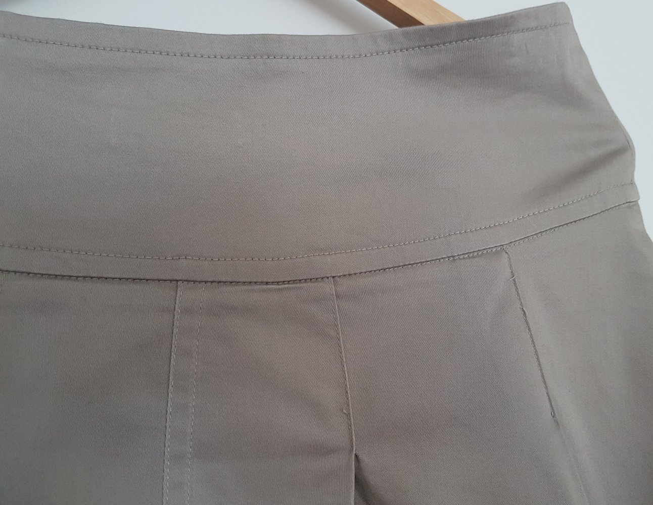 Falten Rock grau silber festlich Morgan 38