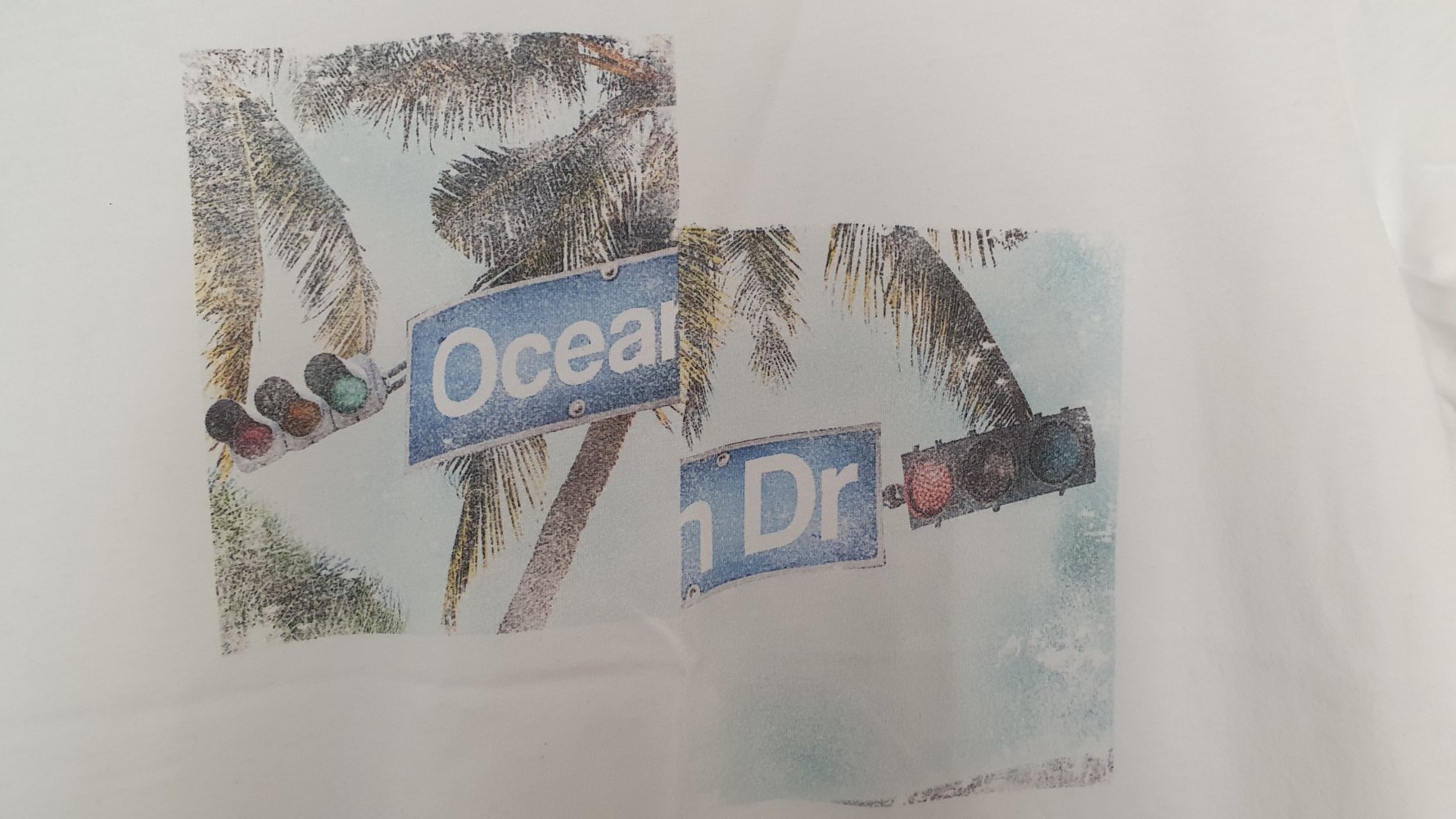 Shirt Noisy May Ocean Drive weiß XL