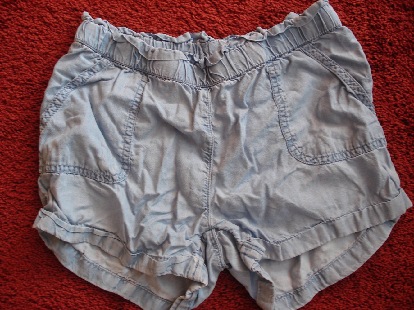 luftig leichte Shorts mit Gummizug
