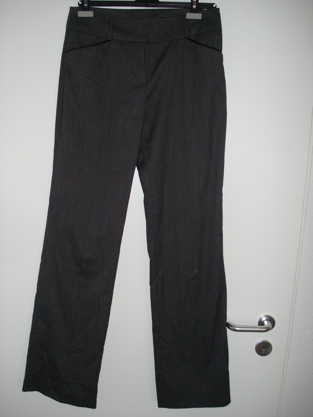 grau-geschipperte s.Oliver Stoffhose