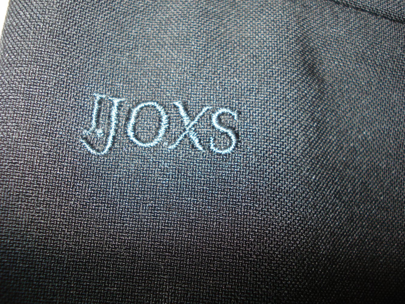 schwarze JJOXS Stoff-Schlaghose Länge 34 für große Frauen