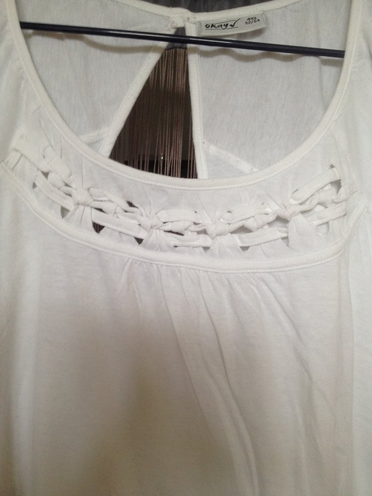 T-Shirt von Okay in weiß, Gr. 52/54
