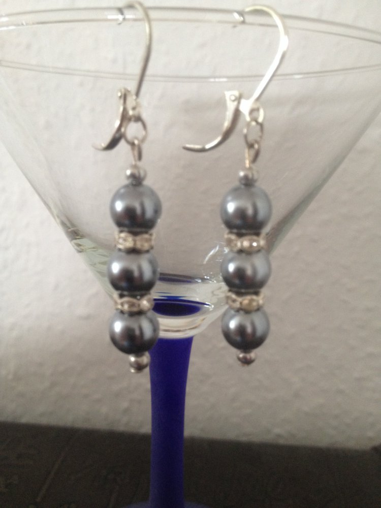 Ohrringe mit Strass