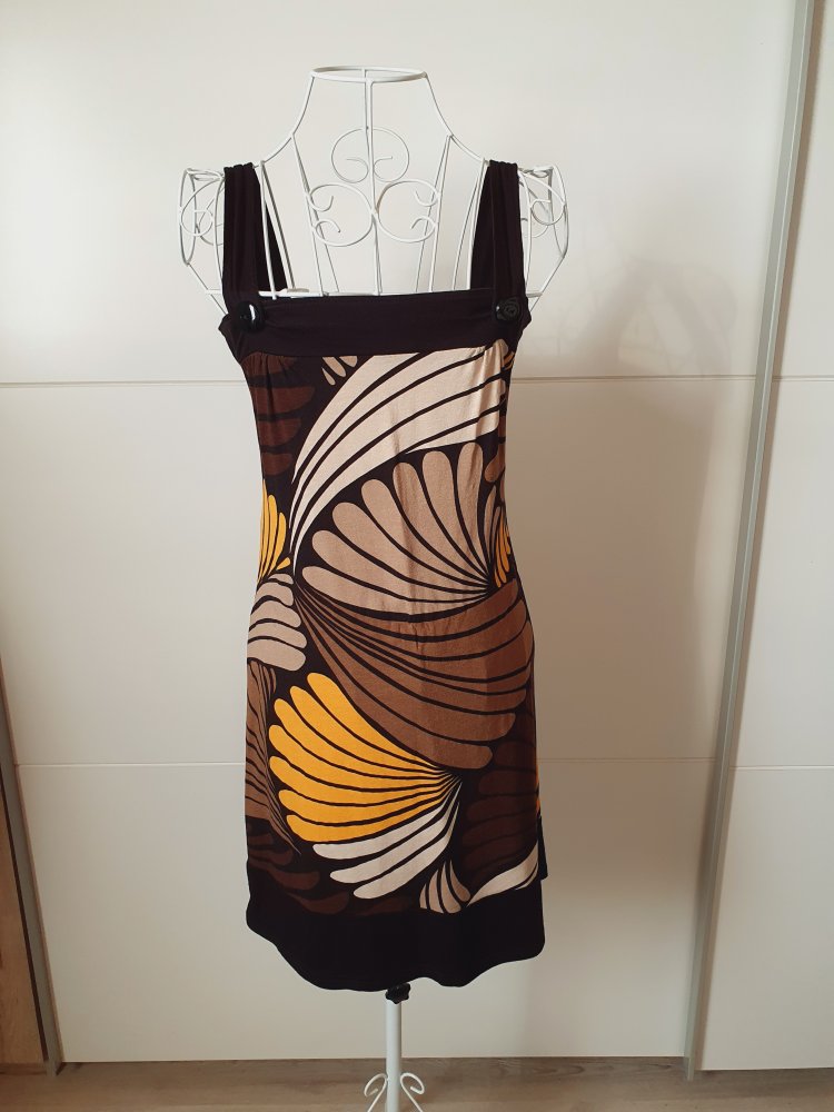 Trägerkleid bunt