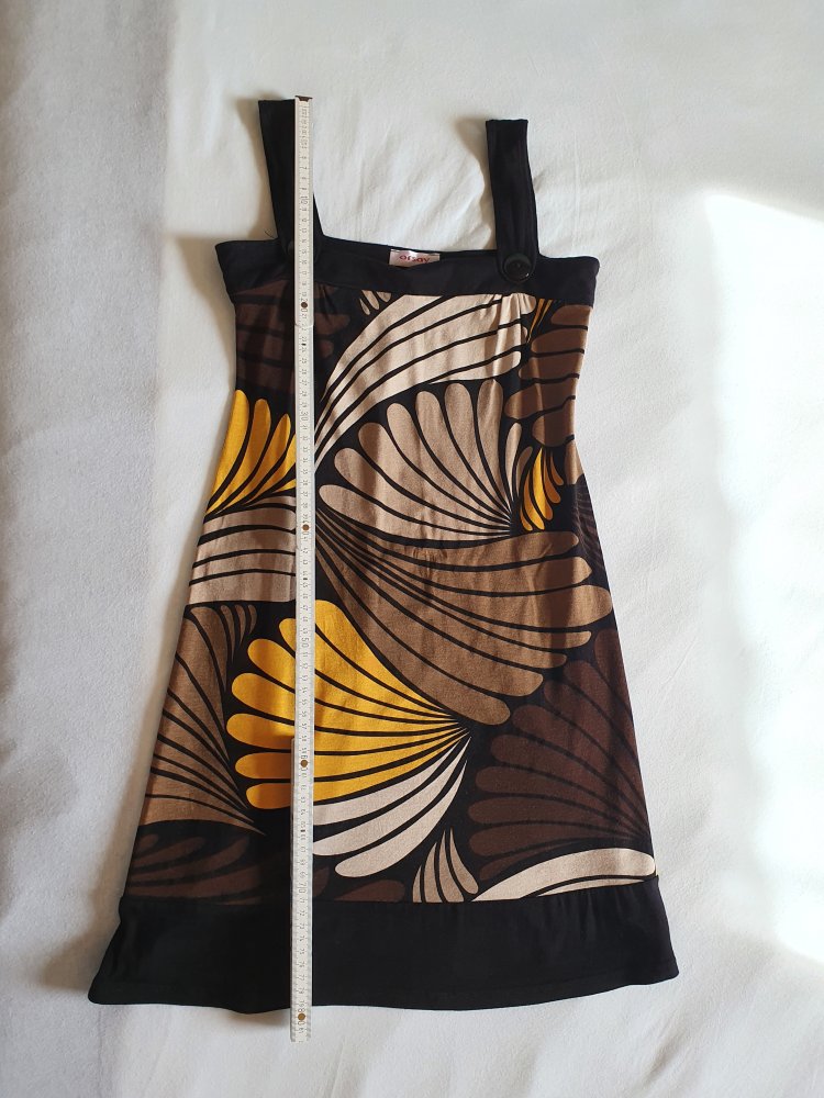 Trägerkleid bunt