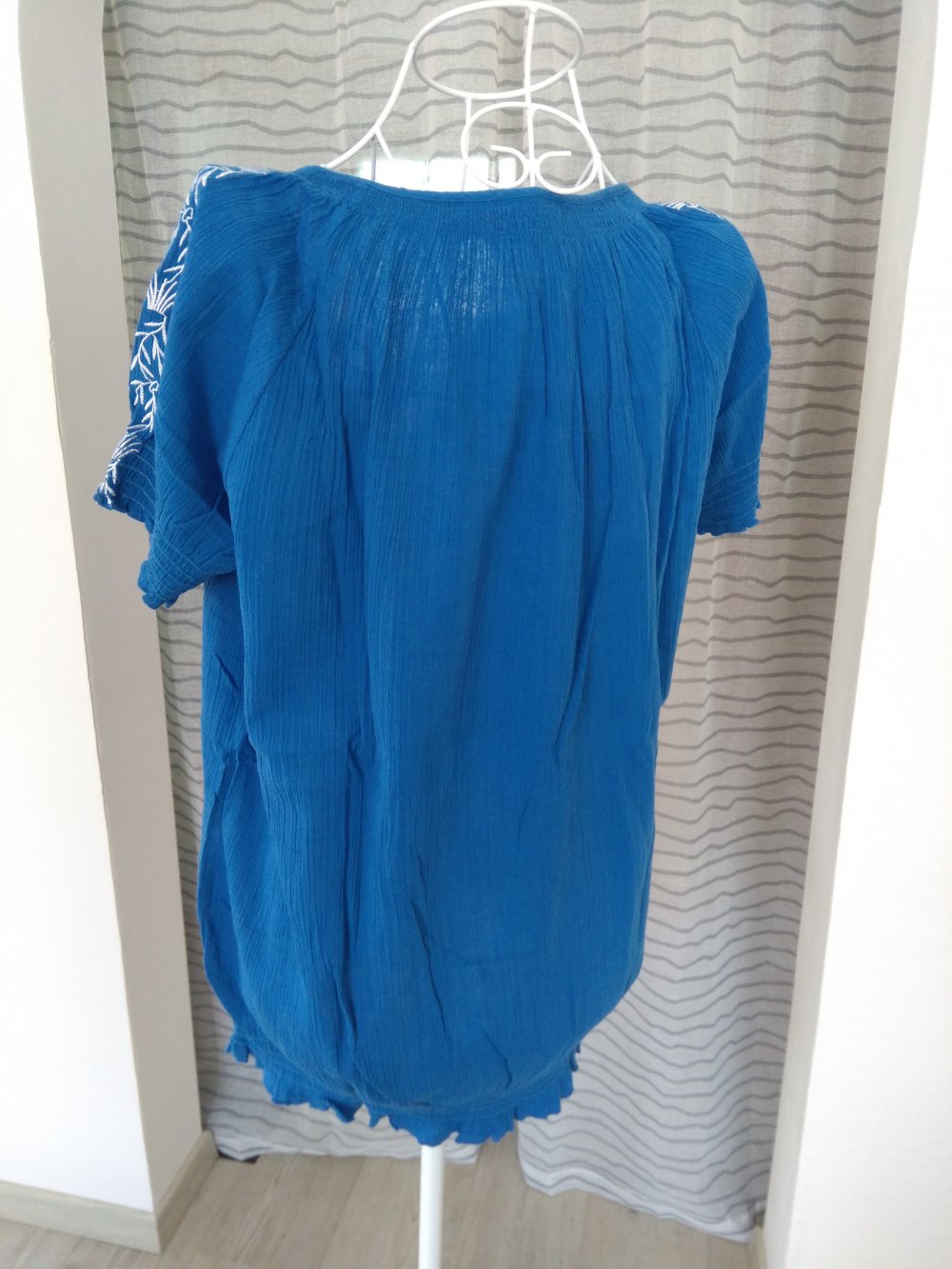 Blaues Tunika Shirt