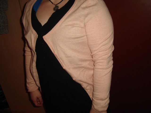 H&M Cardigan Größe L Apricot 