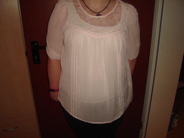 H&M Bluse rose Größe 42