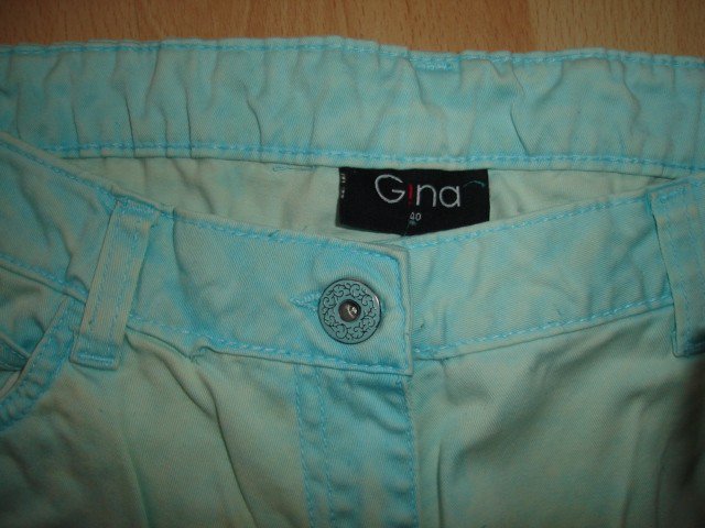Gina Hose Größe 40 türkis 