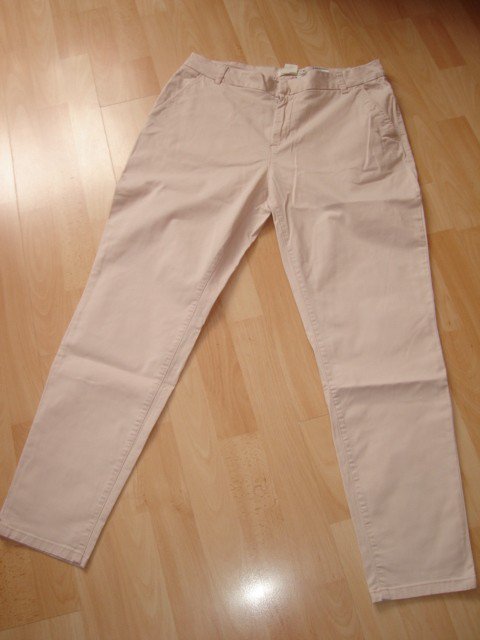 H&M L.O.G.G. Chino Hose Größe 44 rose 