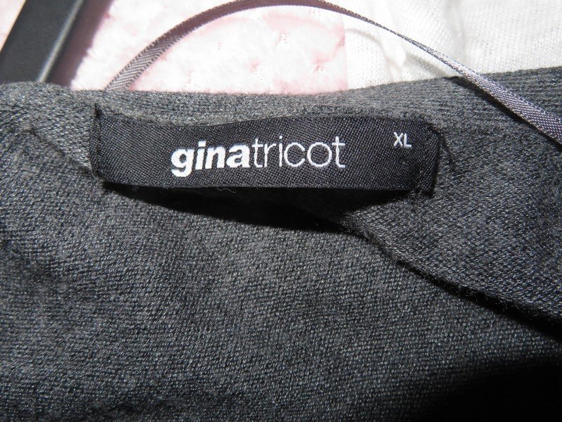 Cardigan grau Gina Tricot XL