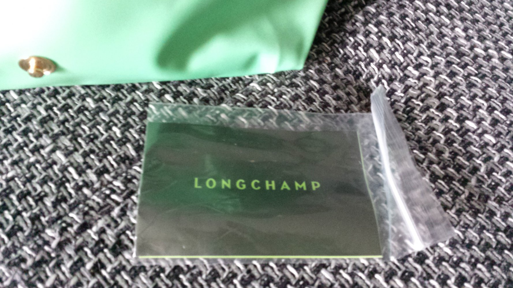 Longchamp Tasche Le Pliage mintgrün NEU