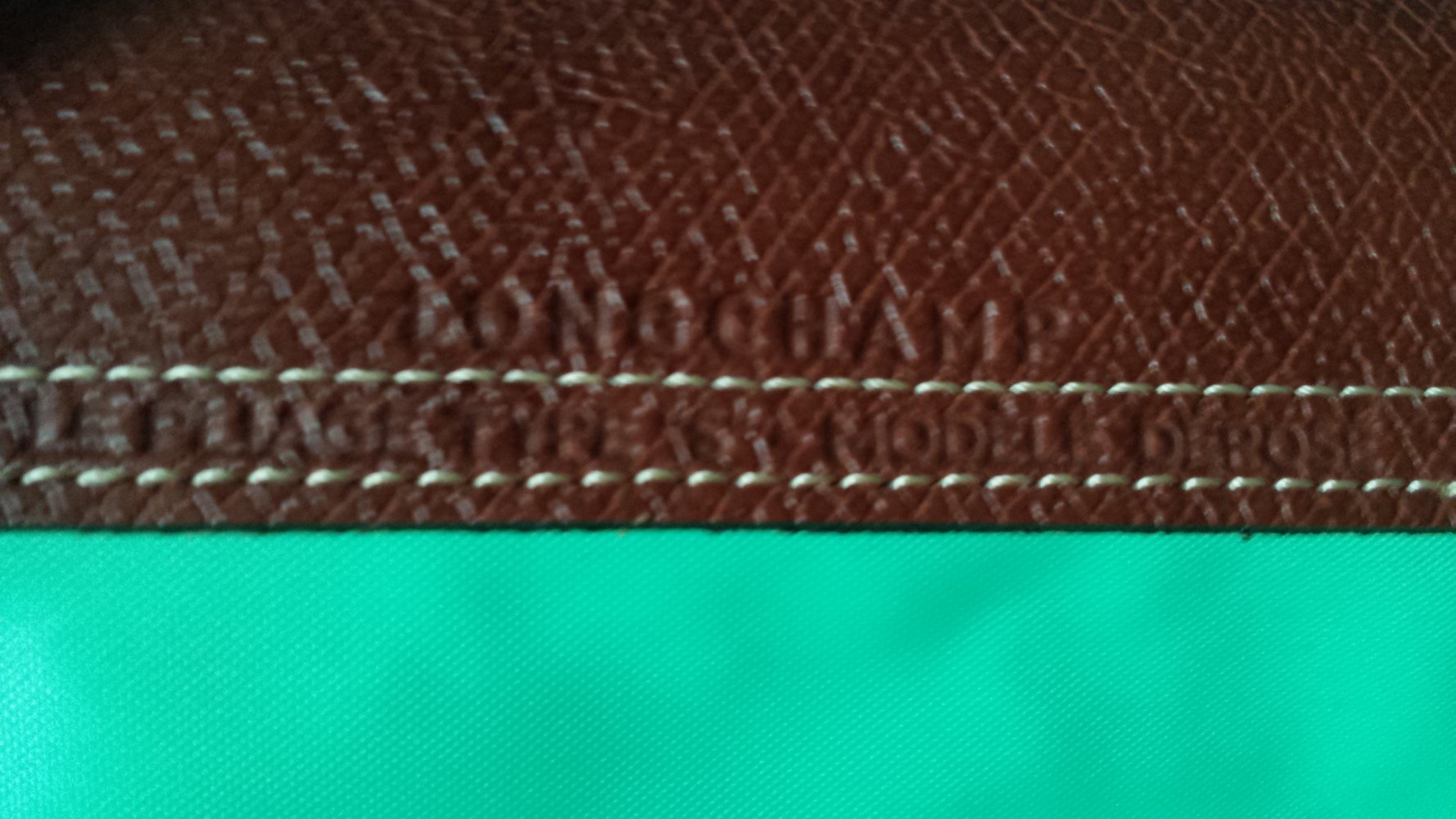 Longchamp Tasche Le Pliage mintgrün NEU