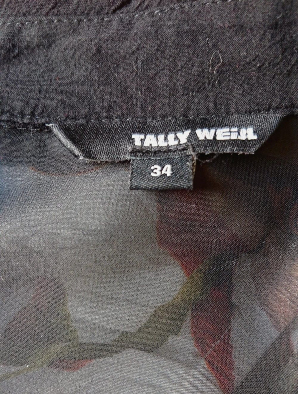 Schwarze Bluse