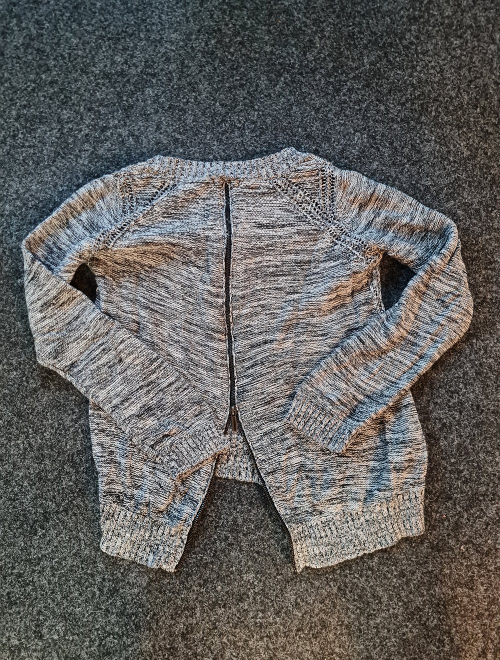 Strickpullover mit Rückenzipper Opus