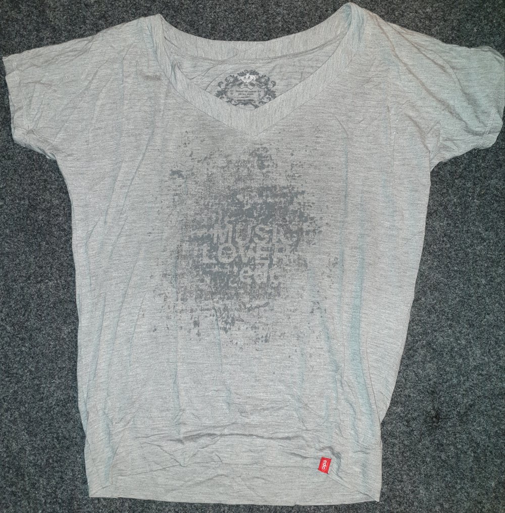 Graues Oversize-Shirt von edc 
