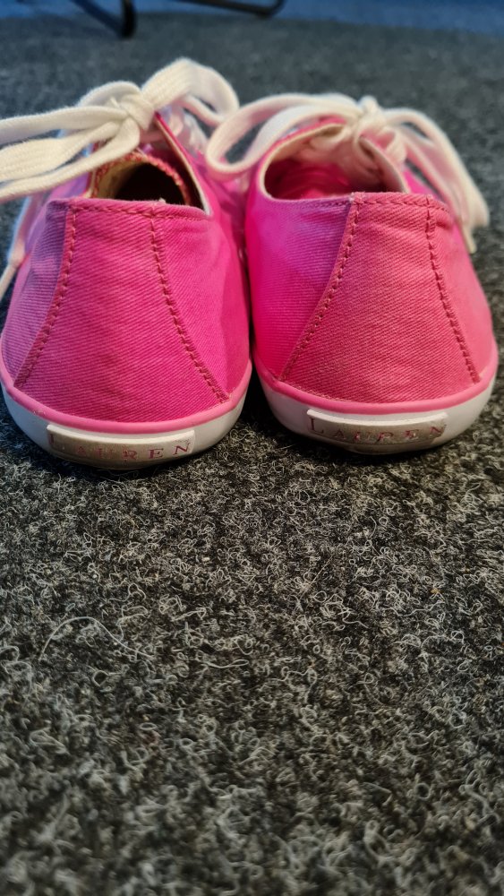 Pinke Ralph Lauren Sneaker 