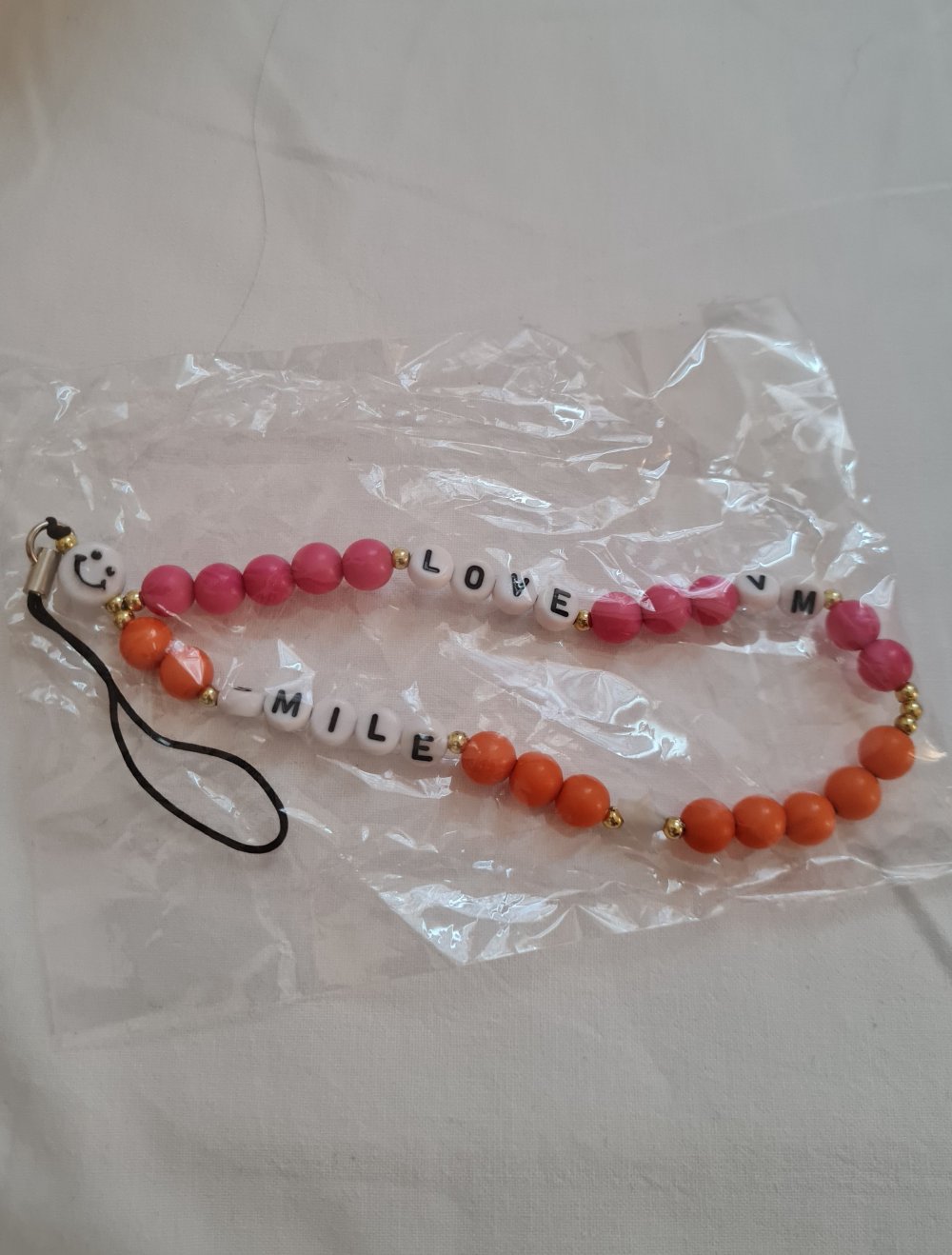 Handykette pink/Orange Vera Mont NEU!