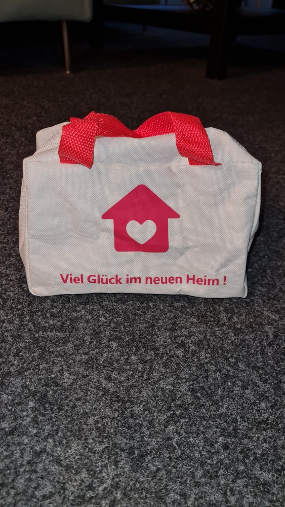 Viel Glück im neuen Heim - Tasche 