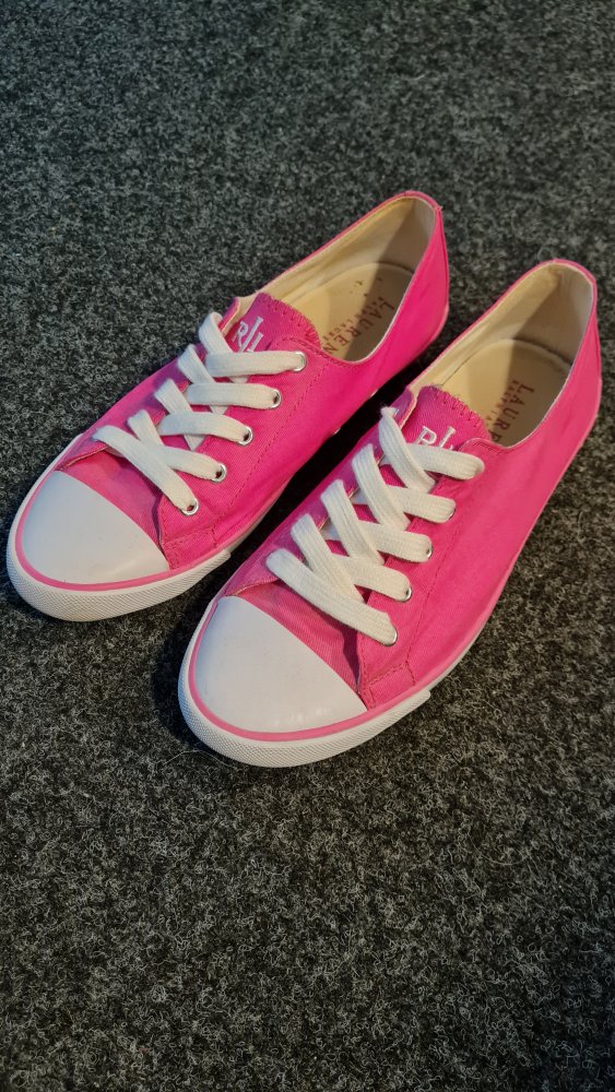 Pinke Ralph Lauren Sneaker 