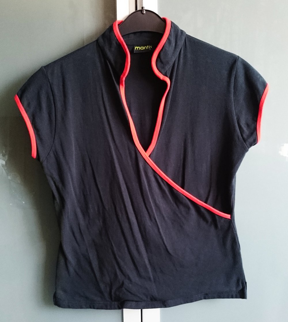 Qipao Oberteil Shirt Top China Asia Asiatisch Goth Gothic Witch