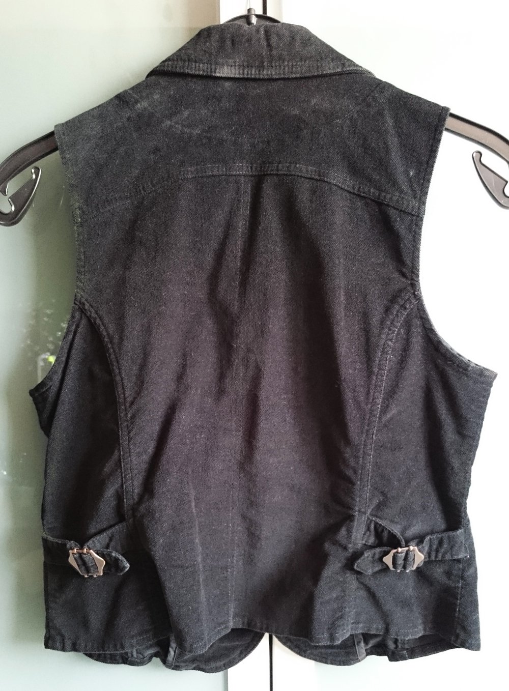 Weste Cordweste Cordsamt Cord Kord Goth Gothic Boho Sommer