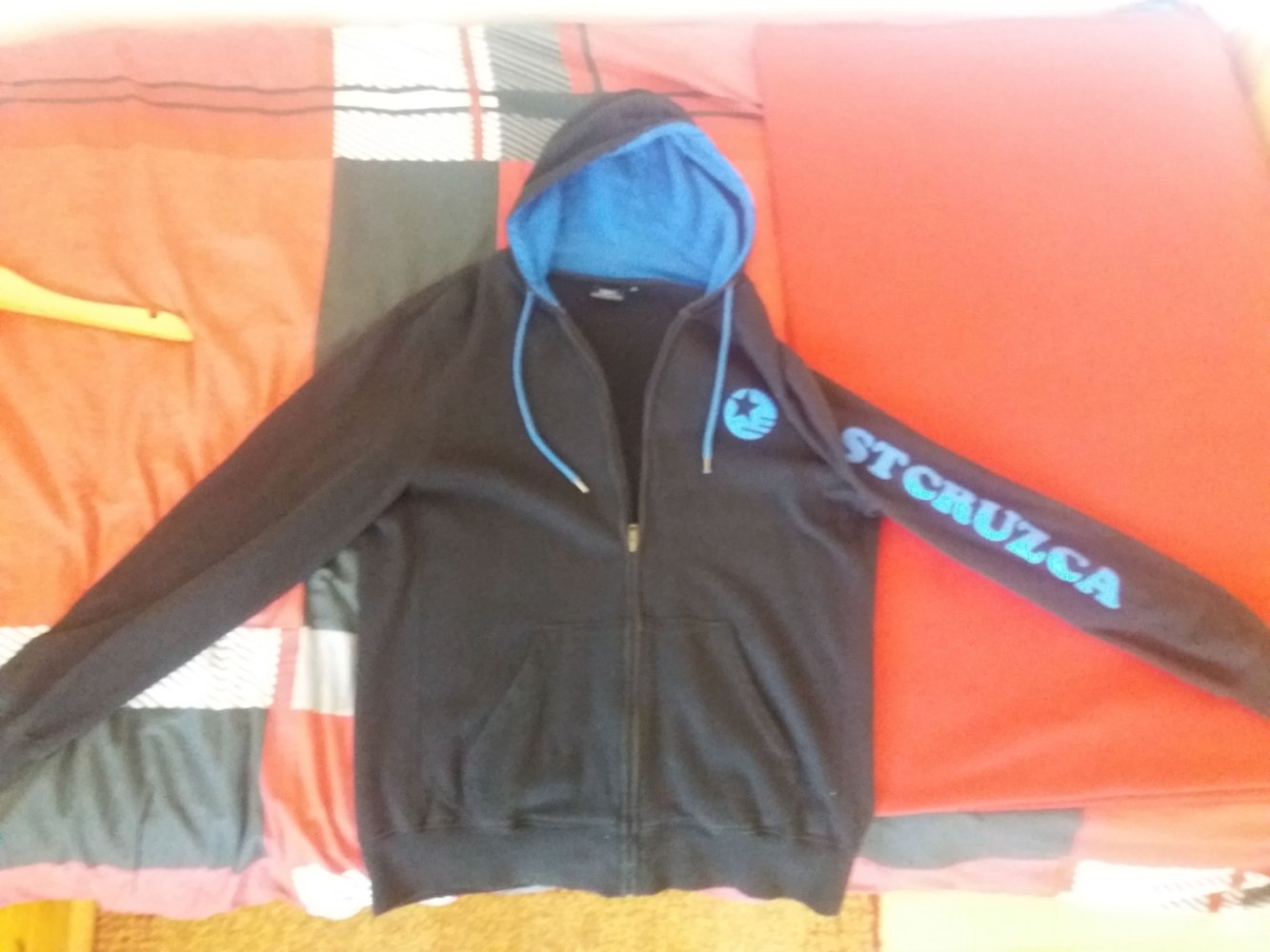 Kapuzenjacke schwarz, Gr. 52/54, bpc