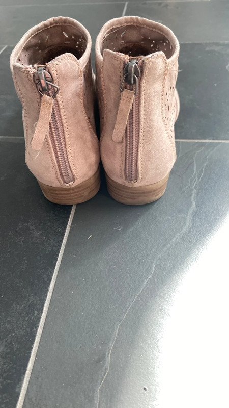 Stiefeletten altrosa 37