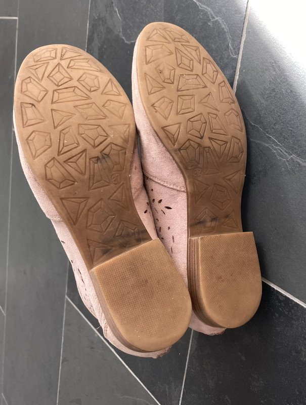 Stiefeletten altrosa 37