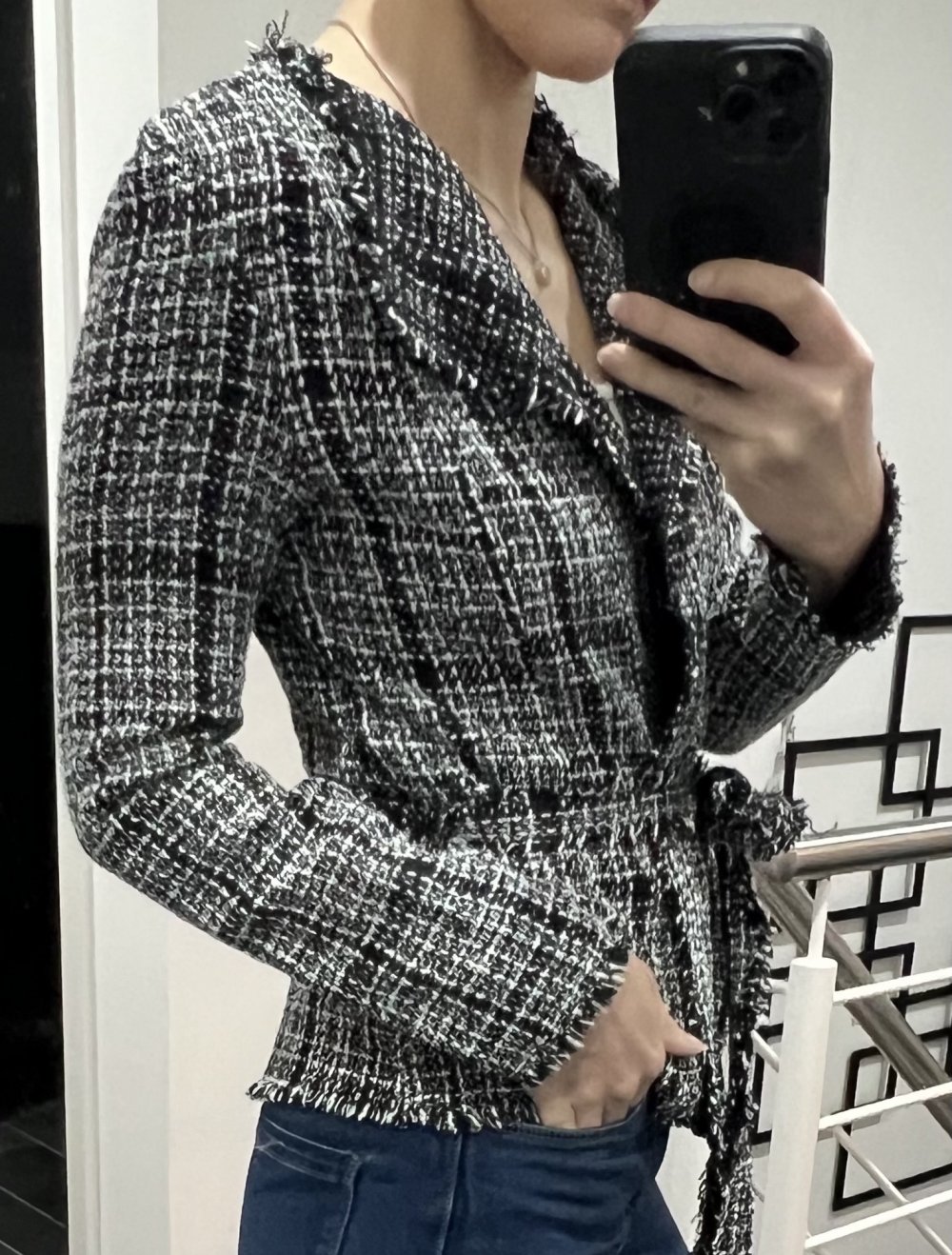 Strick Jacke / Blazer