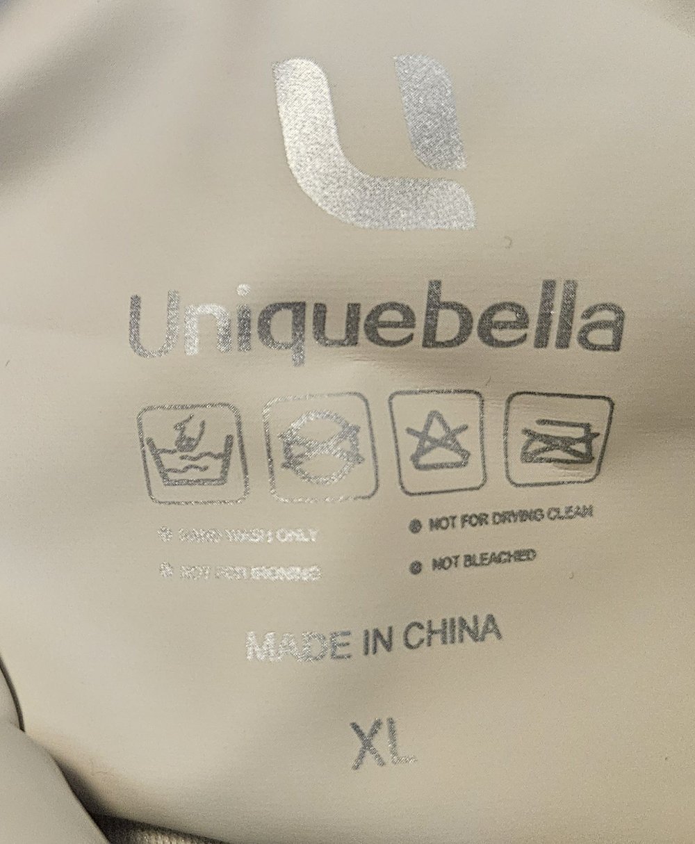 UNIQUEBELLA Herren Regenmantel/-jacke Gr. XL beige (NEU/OVP) Windbreaker