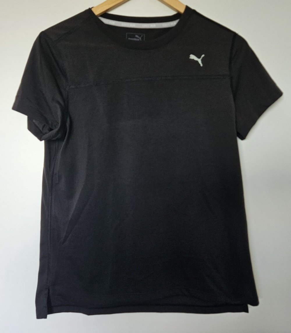 PUMA Ignite Run Damen Sport T-Shirt Schwarz Gr. 38 Fitness Dry Cell