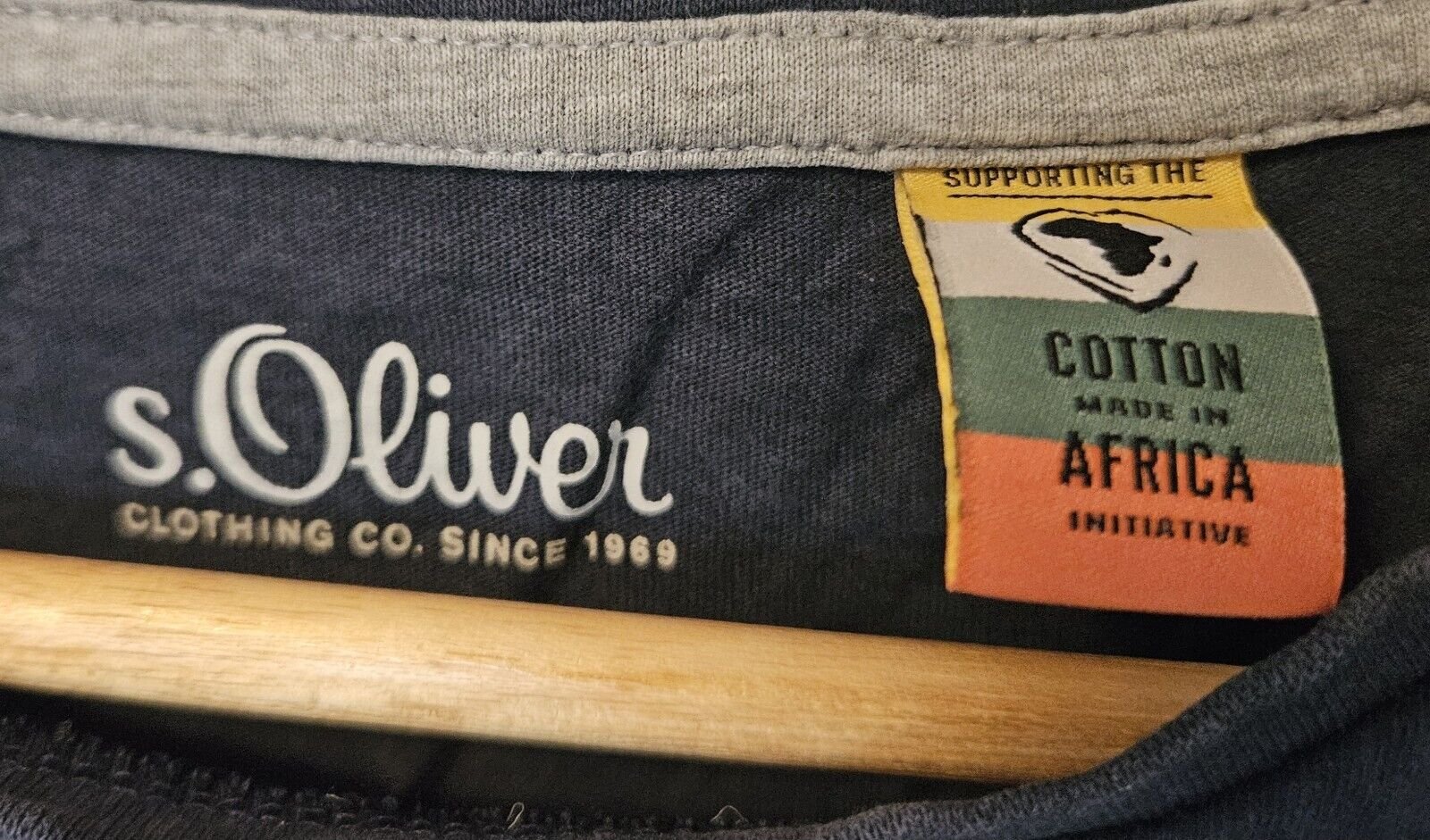 s.Oliver Red Label - Herren T-SHIRT Gr. XL blau - Slim Fit