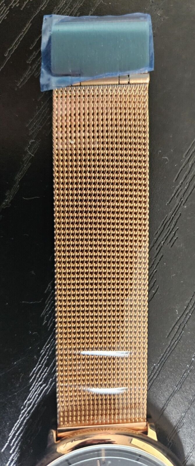 CIVO Herrenuhr Analog Armbanduhr Gold Edelstahl schwarzes Ziffernblatt (NEU/OVP)