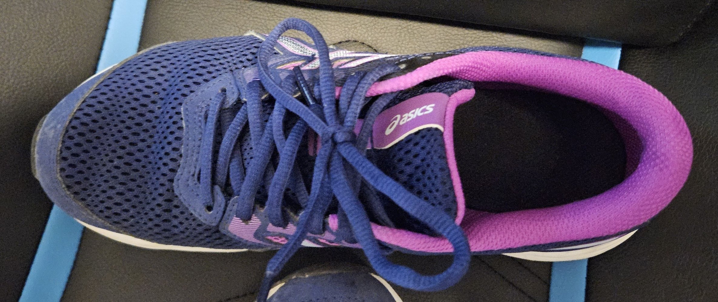 Damen Sportschuh Sneaker Asics GEL-BRAID 2 Gr. 39 blau