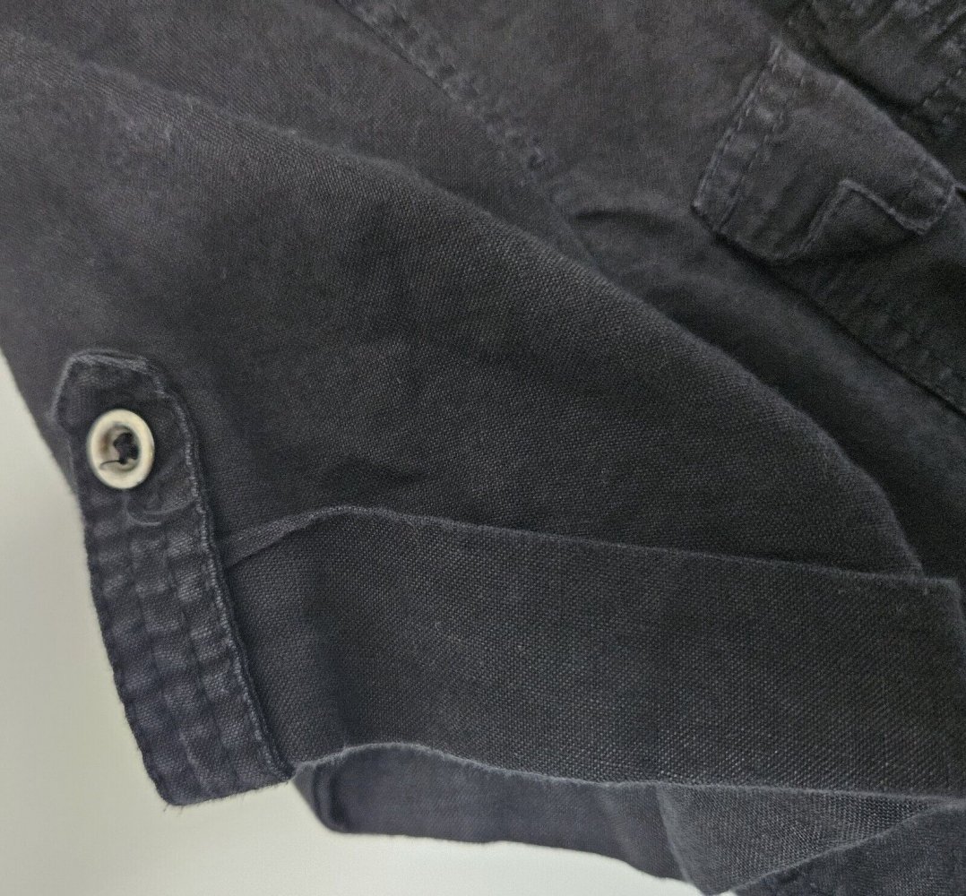Modern lässige Damen Kurzarm Bluse Oberteil Gr. 38 (Yessica by C&A) schwarz