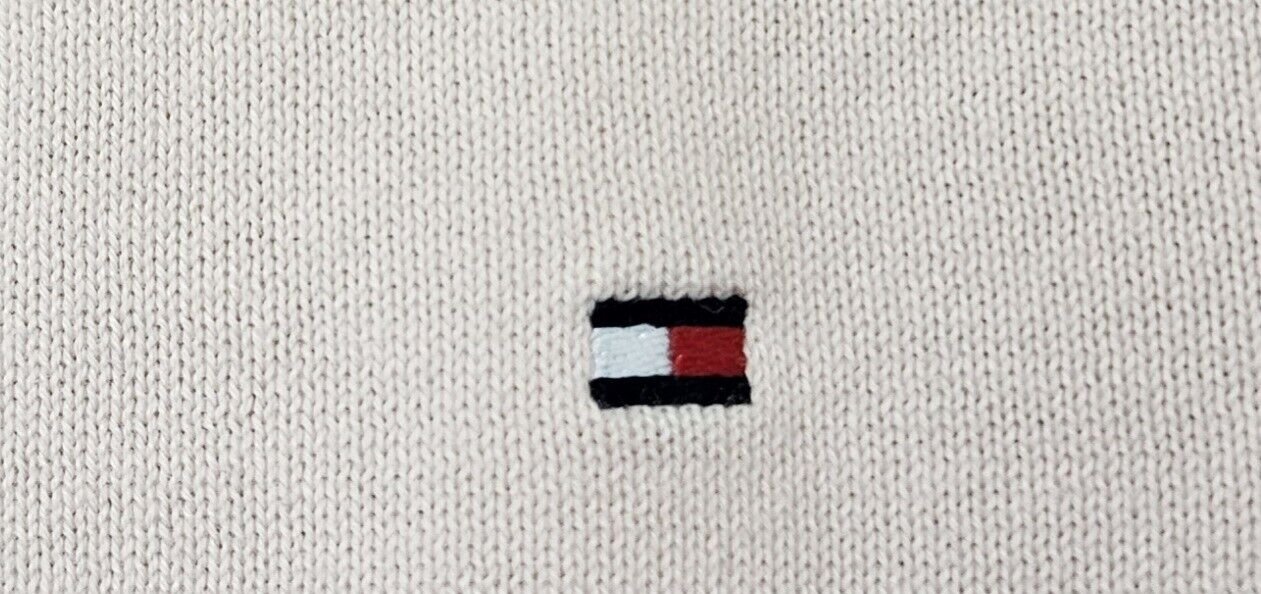Damen Pullover CO JERSEY STITCH C-NK SS SWEATER Gr. L (Tommy Hilfiger) rosa