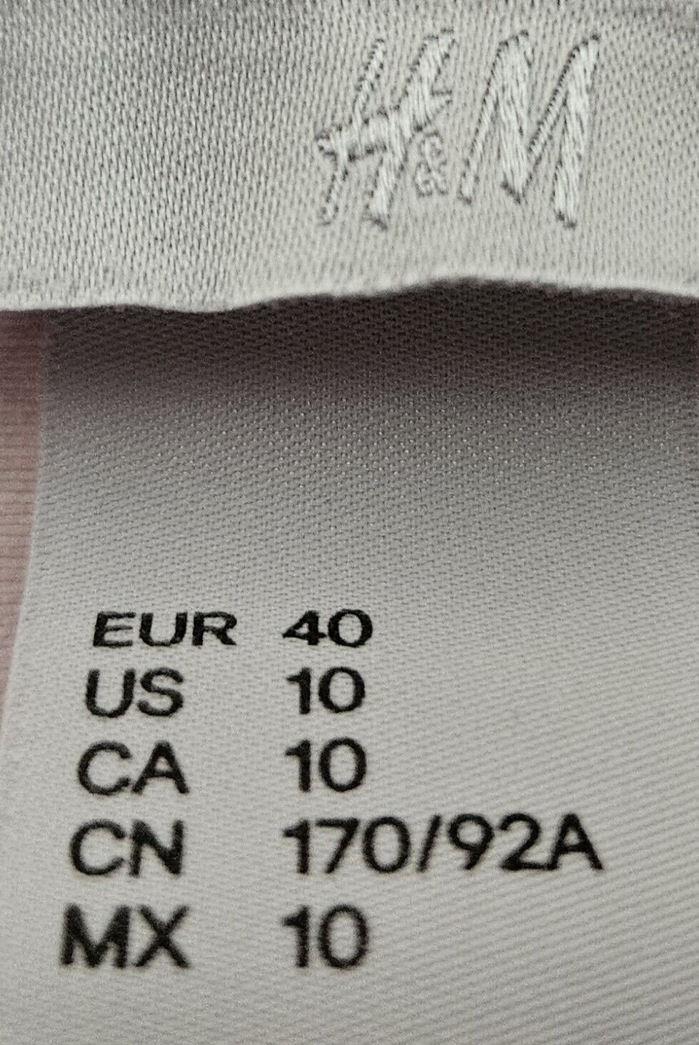 Modern klassische Damen Langarm Bluse Oberteil Slim Fit Gr. 40 (H&M) rosa