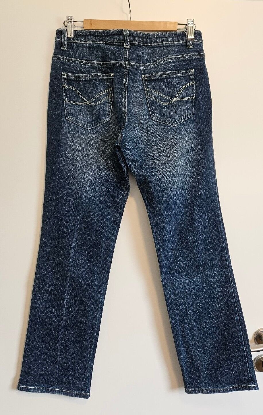 Damen Regular Jeanshose Gr. 38 (John Baner Jeanswear) blau