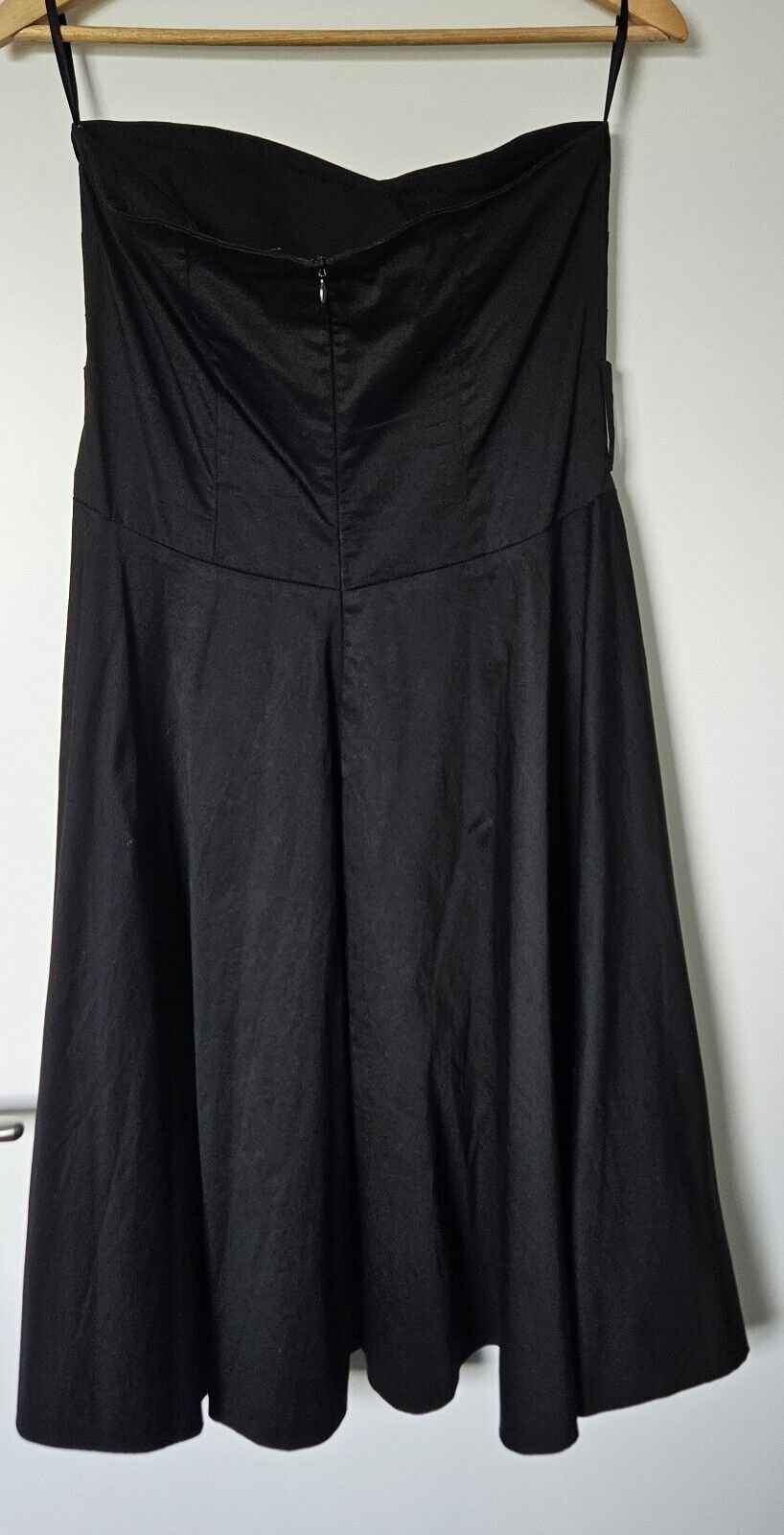 Feminines Damen Kleid Gr. 40 (orsay) schwarz trägerlos