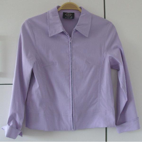 sehr schön Damen flieder rosa Damenjacke,S 34,36,mit Reißverschluss,neu ungetragen