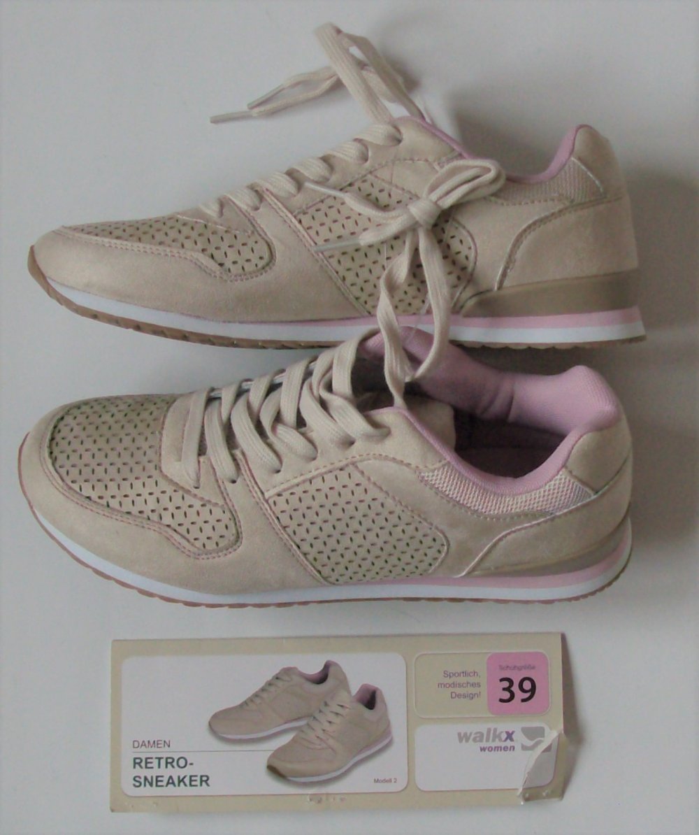 neu! toll Damen Retro Sneaker Walkx Women 70er/80er Jahre,Gr. 38 / 39 ungetragen