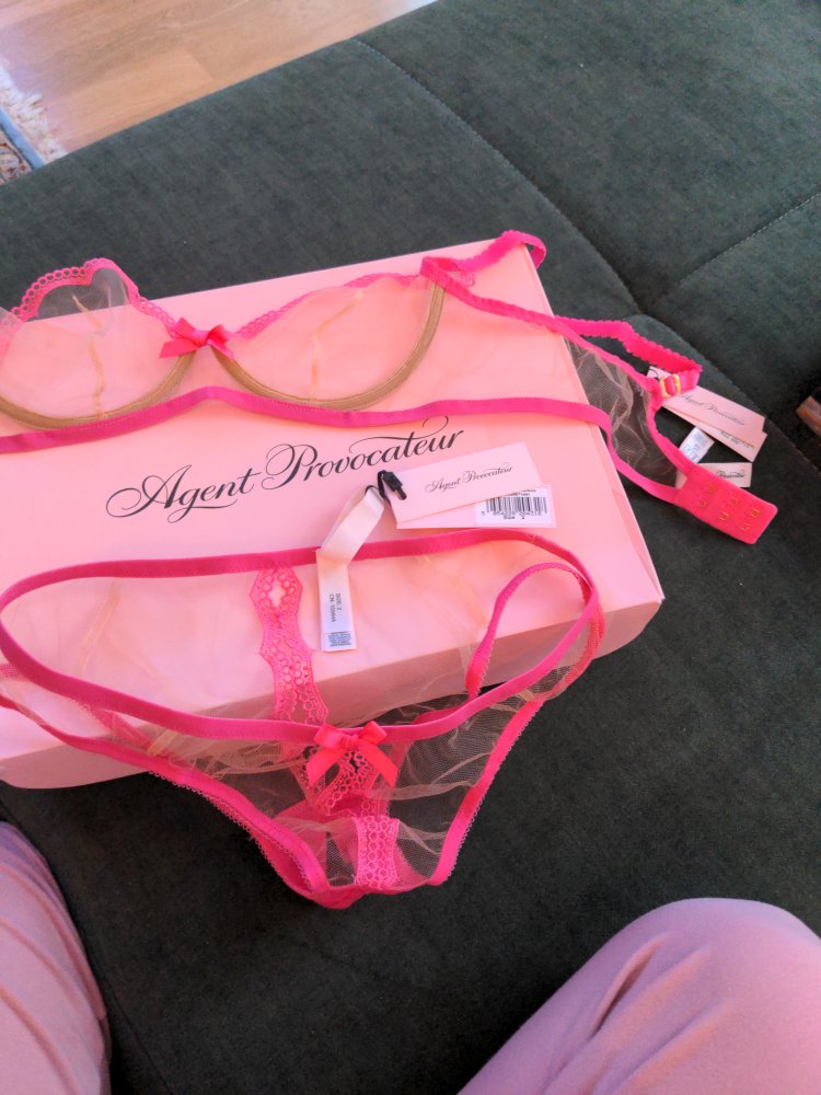 Agent Provocateur Mesh Ouvert Set