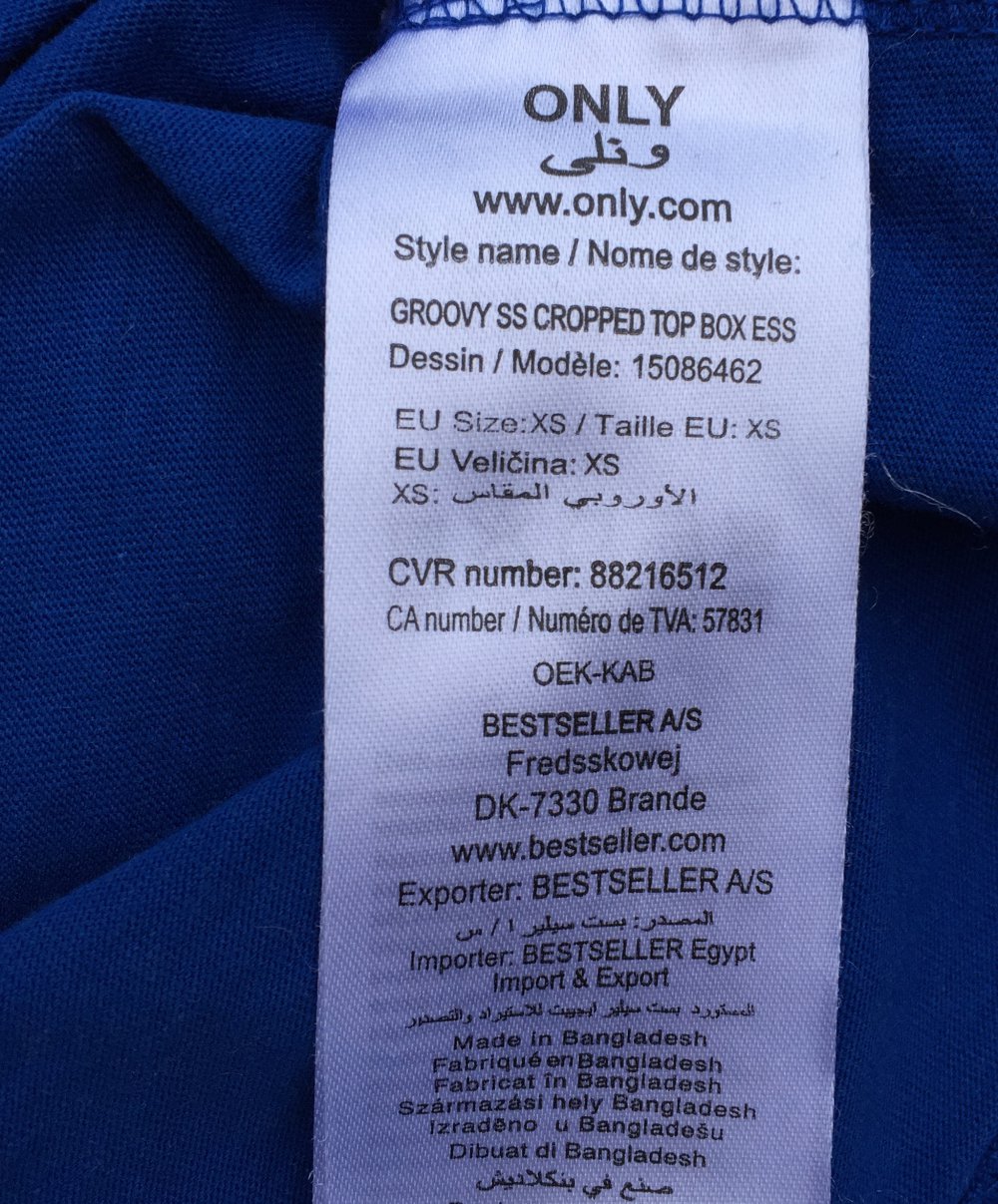 ONLY Croptop CROP TOP *BAD* Gr. XS